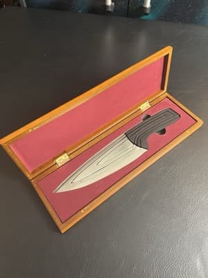 Ducks Unlimited 4 Knives in 1 Fixed Blade Set with Wood Case Stone River LTD - Image 1