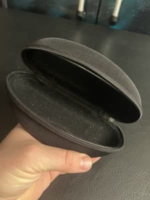 Oakley Sunglasses Hard Shell Clamshell Zip Case Protective Black - Thumbnail 9
