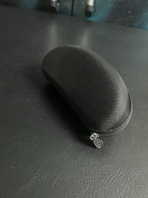 Oakley Sunglasses Hard Shell Clamshell Zip Case Protective Black - Thumbnail 7