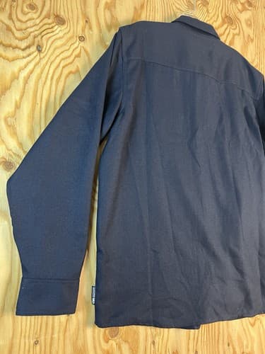 Outdoor Research Shirt Mens XL Navy Blue Feedback Flannel Outdoor Hiking Trail - Thumbnail 5