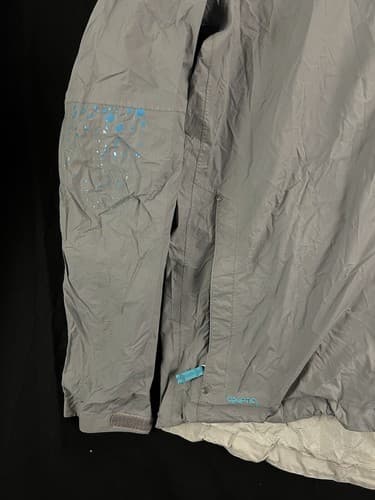 The North Face 2008 Cryptic Hyvent DT Softshell Jacket Gray Blue Mens L Rain - Thumbnail 5
