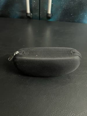 Oakley Sunglasses Hard Shell Clamshell Zip Case Protective Black - Thumbnail 6