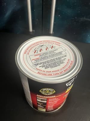 New DAP WELDWOOD High Strength Rubber The Original CONTACT Clear CEMENT 1 Gallon - Thumbnail 7