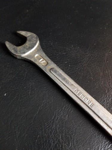 Vintage Gedore 17mm Combination Wrench Forged India Double Sided - Thumbnail 3