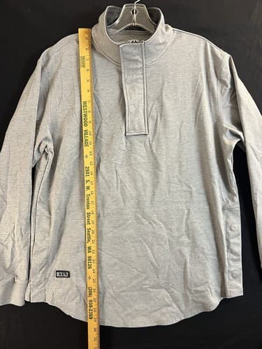 BYLT Elite + Fairway Pullover Jacket Golf Stretch Dropcut 1/4 Zip Snap Mens L - Thumbnail 8