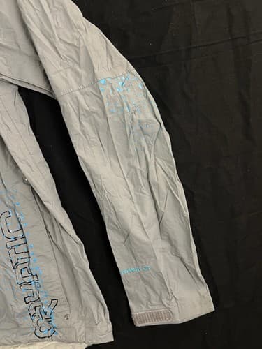 The North Face 2008 Cryptic Hyvent DT Softshell Jacket Gray Blue Mens L Rain - Thumbnail 4