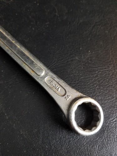 Vintage Gedore 17mm Combination Wrench Forged India Double Sided - Thumbnail 6