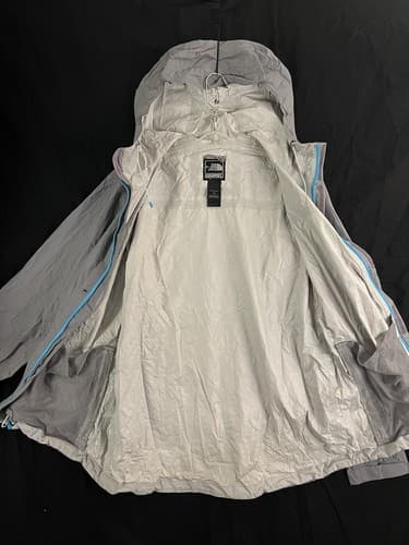 The North Face 2008 Cryptic Hyvent DT Softshell Jacket Gray Blue Mens L Rain - Thumbnail 7