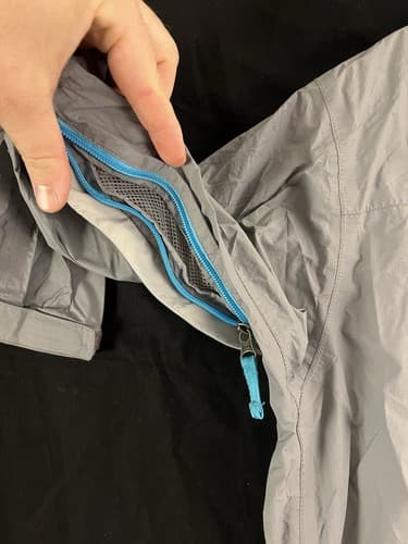 The North Face 2008 Cryptic Hyvent DT Softshell Jacket Gray Blue Mens L Rain - Thumbnail 16