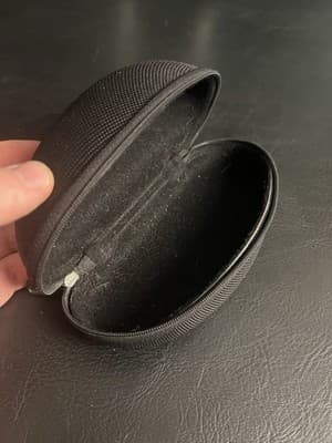 Oakley Sunglasses Hard Shell Clamshell Zip Case Protective Black - Thumbnail 8