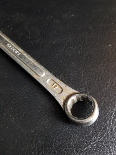 Vintage Gedore 17mm Combination Wrench Forged India Double Sided - Thumbnail 2