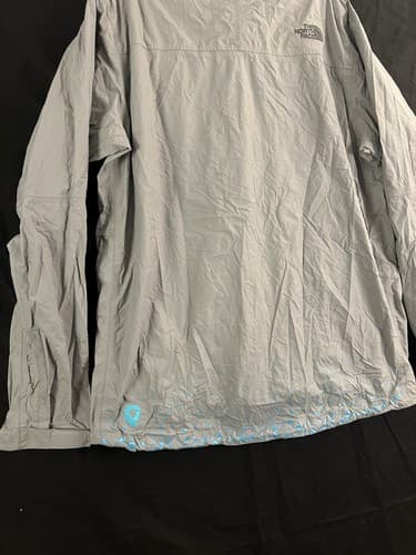 The North Face 2008 Cryptic Hyvent DT Softshell Jacket Gray Blue Mens L Rain - Thumbnail 15