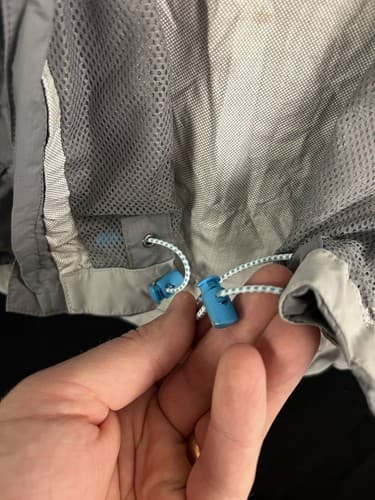 The North Face 2008 Cryptic Hyvent DT Softshell Jacket Gray Blue Mens L Rain - Thumbnail 12