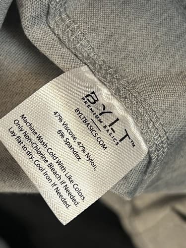BYLT Elite + Fairway Pullover Jacket Golf Stretch Dropcut 1/4 Zip Snap Mens L - Thumbnail 7