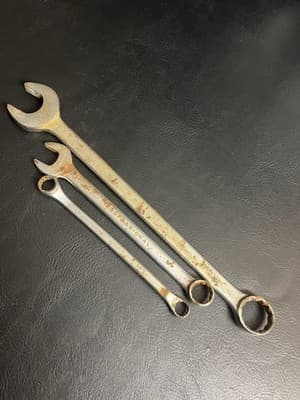 Lot Of 3 VTG Proto Challenger Tools 1-1/8" 3/4 SAE Combination Wrench 12 Pt USA - Thumbnail 9