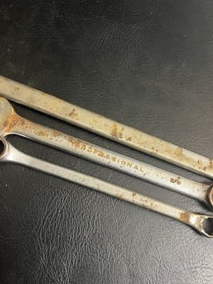 Lot Of 3 VTG Proto Challenger Tools 1-1/8" 3/4 SAE Combination Wrench 12 Pt USA - Thumbnail 11