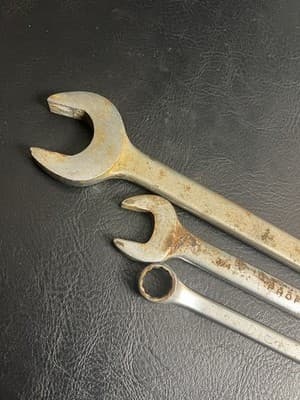 Lot Of 3 VTG Proto Challenger Tools 1-1/8" 3/4 SAE Combination Wrench 12 Pt USA - Thumbnail 10