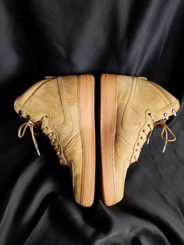 RARE 2012 Nike Air Force 1 Hi DCN Military Bt Boots XXX Golden Harvest Men's 14 - Thumbnail 11