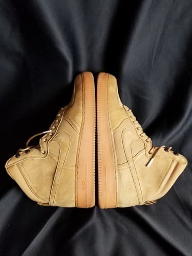 RARE 2012 Nike Air Force 1 Hi DCN Military Bt Boots XXX Golden Harvest Men's 14 - Thumbnail 10