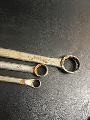 Lot Of 3 VTG Proto Challenger Tools 1-1/8" 3/4 SAE Combination Wrench 12 Pt USA - Thumbnail 12