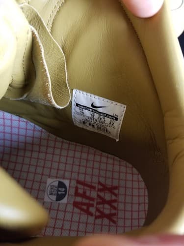 RARE 2012 Nike Air Force 1 Hi DCN Military Bt Boots XXX Golden Harvest Men's 14 - Thumbnail 9