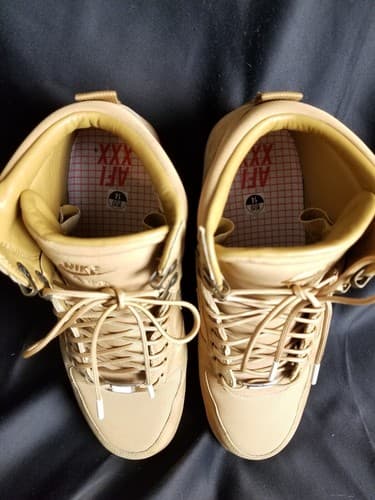 RARE 2012 Nike Air Force 1 Hi DCN Military Bt Boots XXX Golden Harvest Men's 14 - Thumbnail 8