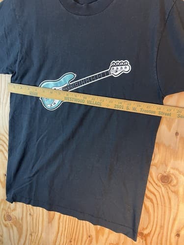 Vintage Portland Music Co Guitar Shirt Men's Size Medium Rock USA Single Stitch - Thumbnail 7