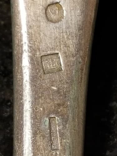 (4) Vintage C. Pillet Old French Silverware Rare. Spoons Forks. Plated or Solid? - Thumbnail 6