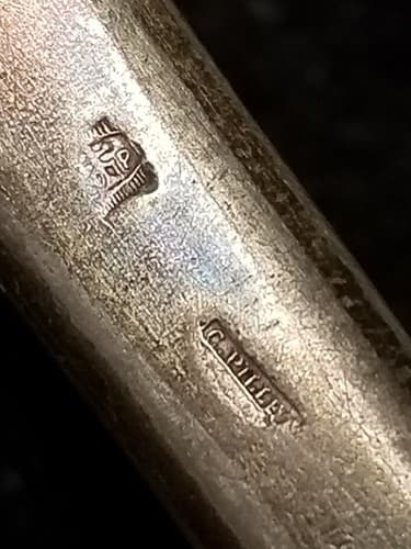 (4) Vintage C. Pillet Old French Silverware Rare. Spoons Forks. Plated or Solid? - Thumbnail 5