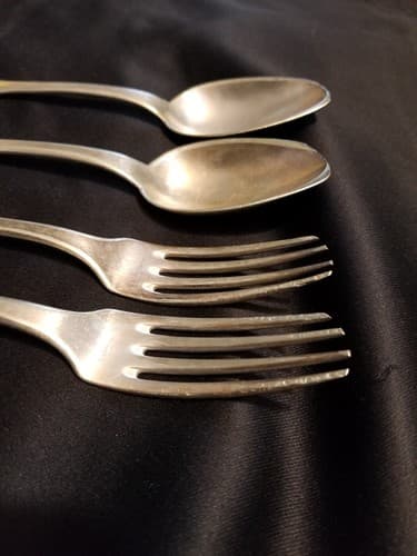 (4) Vintage C. Pillet Old French Silverware Rare. Spoons Forks. Plated or Solid? - Thumbnail 15