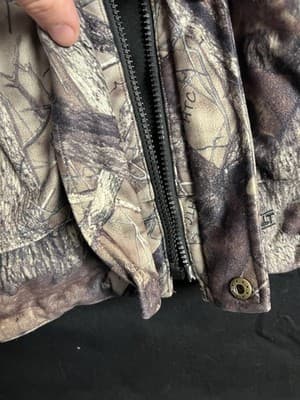 DEWALT Heated Camouflage Work Gear Jacket Mens XXXL Camo READ No Battery/ Zipper - Thumbnail 3