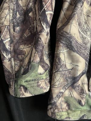DEWALT Heated Camouflage Work Gear Jacket Mens XXXL Camo READ No Battery/ Zipper - Thumbnail 5