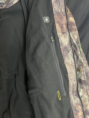DEWALT Heated Camouflage Work Gear Jacket Mens XXXL Camo READ No Battery/ Zipper - Thumbnail 9