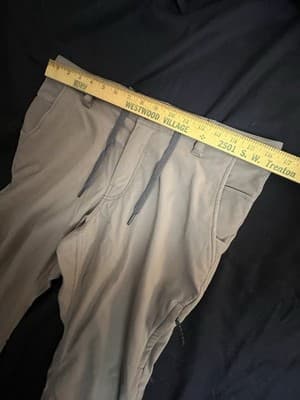 686 Everywhere Merino Wool Lined Chino Pants Mens 30x30 Slim Fit Tan Brown - Thumbnail 4