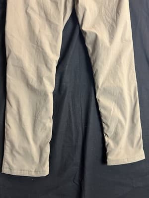686 Everywhere Merino Wool Lined Chino Pants Mens 30x30 Slim Fit Tan Brown - Thumbnail 12