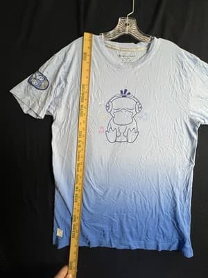 POKÉMON Center Psyduck Analog Beats Lo-Fi Shirt Short Sleeve Pikachu Headphones - Thumbnail 6