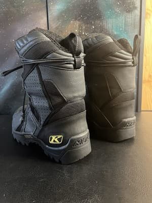 Klim Arctic GTX Black Winter Boots Men’s Size 8 Gore-tex Thinsulate 3093 - Thumbnail 9