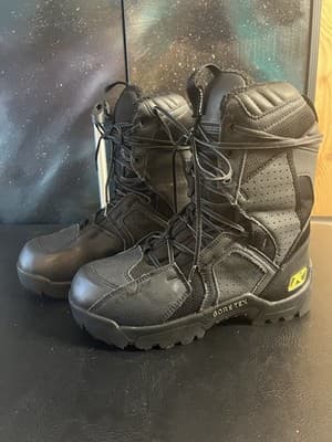 Klim Arctic GTX Black Winter Boots Men’s Size 8 Gore-tex Thinsulate 3093 - Thumbnail 4