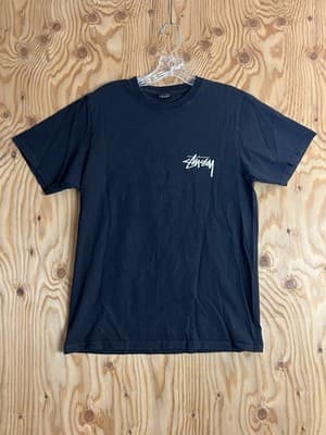 Stussy Shirt Mens S Black Galaxy Hourglass Graphic Streetwear Tee T-Shirt Space - Thumbnail 4