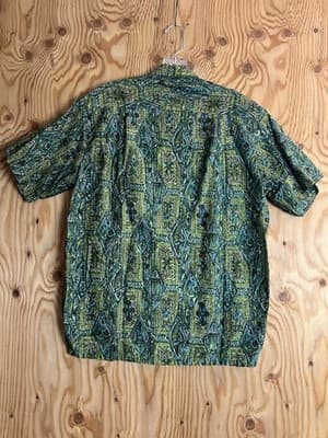 VTG Tropicana Honolulu 3D Hawaiian Shirt M/L Chinese Cash Coin Buttons READ - Thumbnail 12