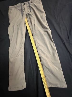 686 Everywhere Merino Wool Lined Chino Pants Mens 30x30 Slim Fit Tan Brown - Thumbnail 5
