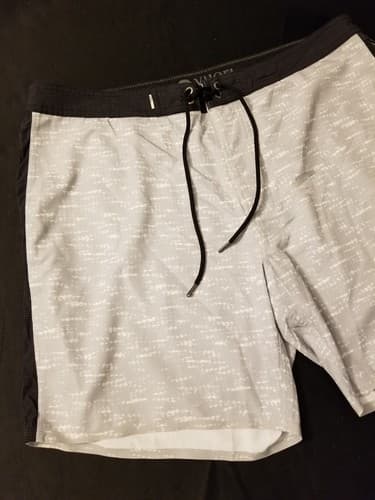 Vuori Shorts Mens 36 Gray V Cycle Board Shorts Drawstring Casual Drawstring - Thumbnail 3