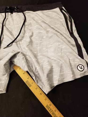 Vuori Shorts Mens 36 Gray V Cycle Board Shorts Drawstring Casual Drawstring - Thumbnail 10