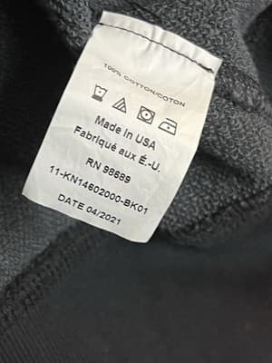 Champion Todd Snyder Sweatshirt Mens M Black Camouflage Short Sleeve Camo Heavy - Thumbnail 6