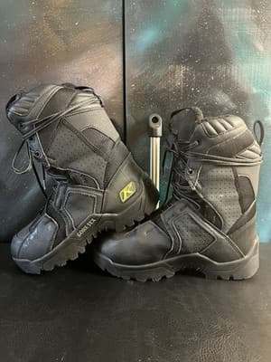 Klim Arctic GTX Black Winter Boots Men’s Size 8 Gore-tex Thinsulate 3093 - Thumbnail 13
