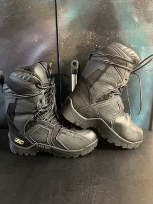 Klim Arctic GTX Black Winter Boots Men’s Size 8 Gore-tex Thinsulate 3093 - Thumbnail 14