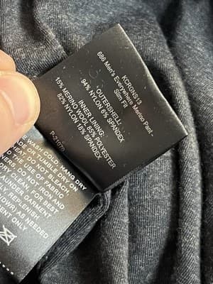 686 Everywhere Merino Wool Lined Chino Pants Mens 30x30 Slim Fit Tan Brown - Thumbnail 9
