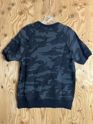 Champion Todd Snyder Sweatshirt Mens M Black Camouflage Short Sleeve Camo Heavy - Thumbnail 8