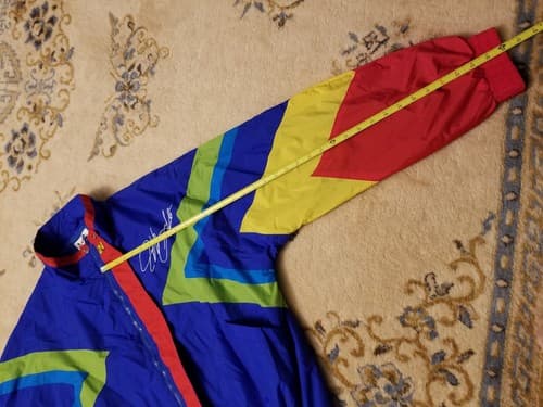 Vintage 90s NASCAR Chase Authentics Jeff Gordon Dupont Rainbow Jacket Mens XXL - Thumbnail 11
