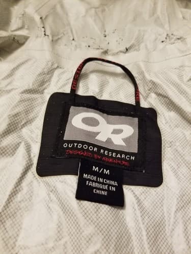 Outdoor Research Mens M Helium Packable Jacket Pertex Shield Black Medium 2011 - Thumbnail 4